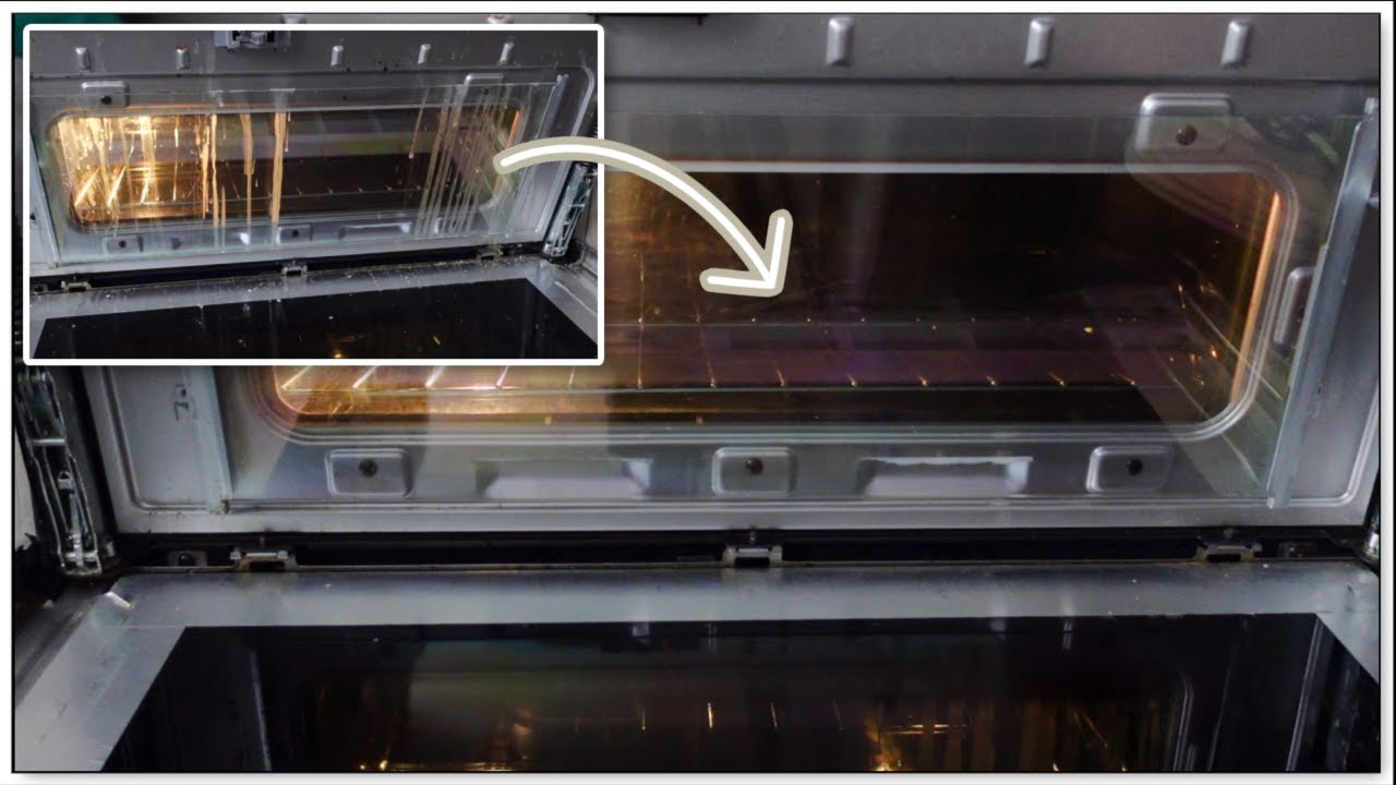 OVEN CLEANING😮😮تنظيف الفرن الكهربائي بخلطة سحرية بمكونات بسيطة في كل بيت