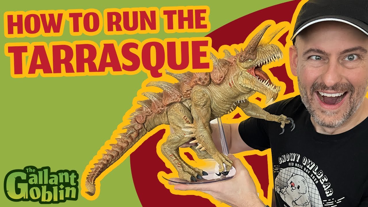 How to Create Tarrasque Encounters - 5e & Pathfinder - WizKids Mini Review