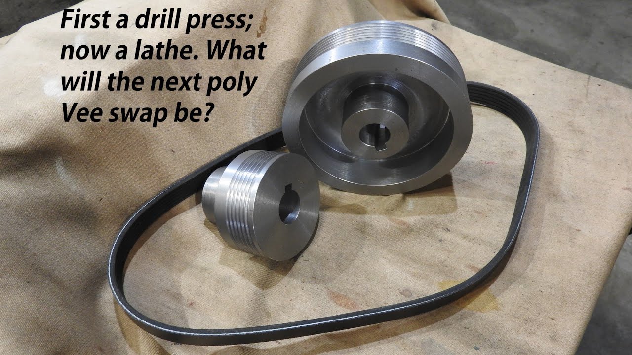 Шкивы токарного станка Poly Vee
