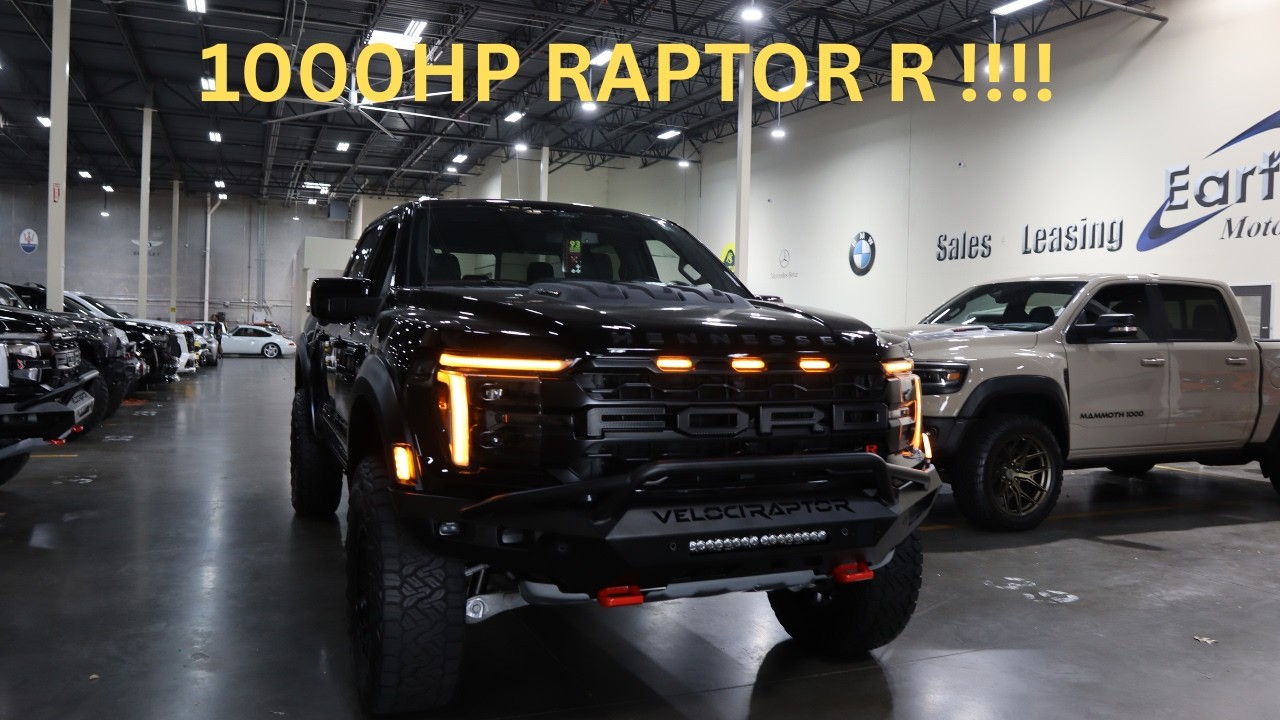 1000HP VelociRaptor R! Hennessey Insane Ford Raptor Build