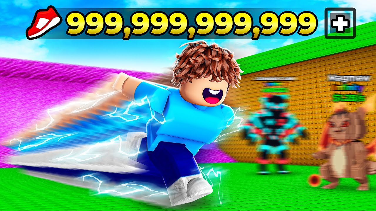 How To Get INFINITE Speed In Escape Tsunami!