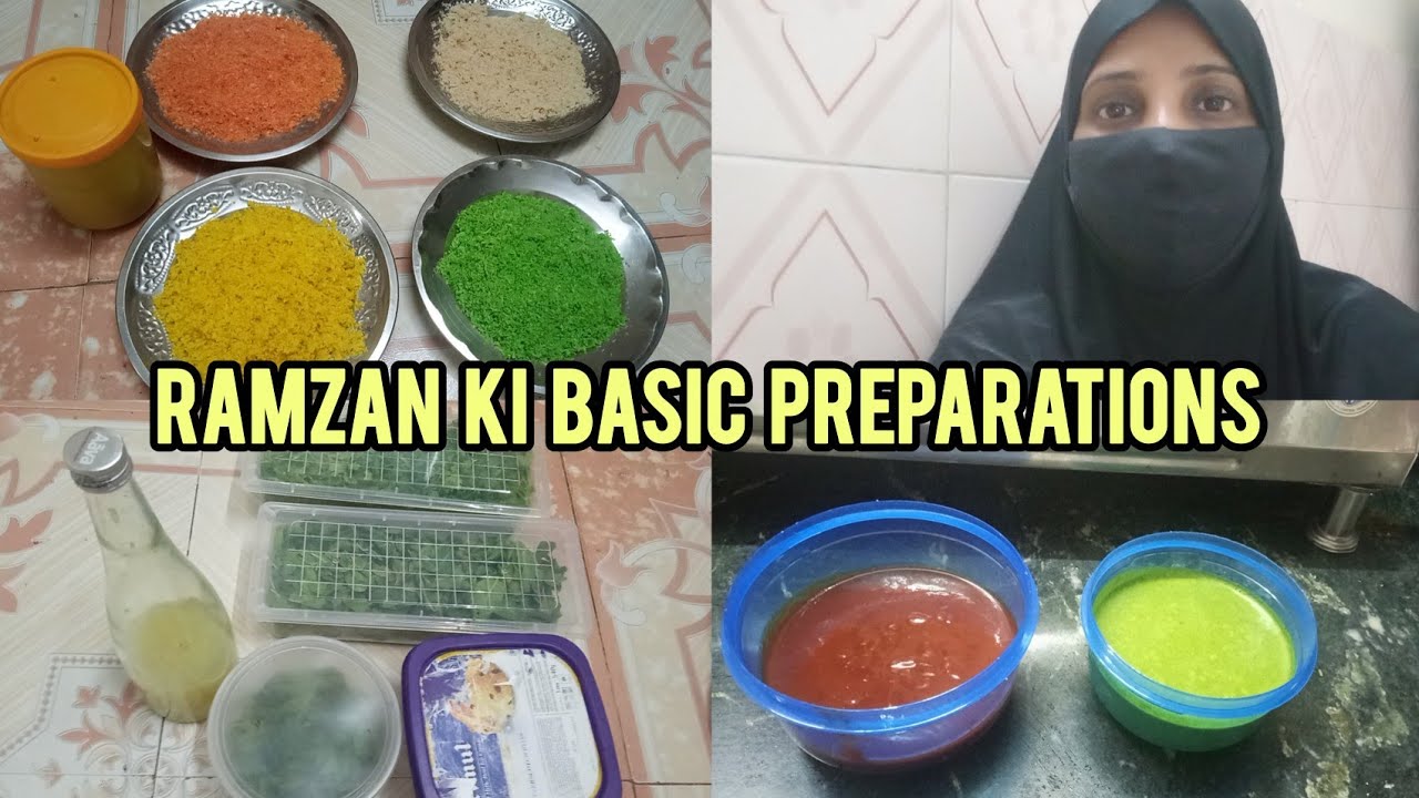 Ramzan ki basic preparation kardi hai 🌺💫 #cooking#food#saras vlogs 