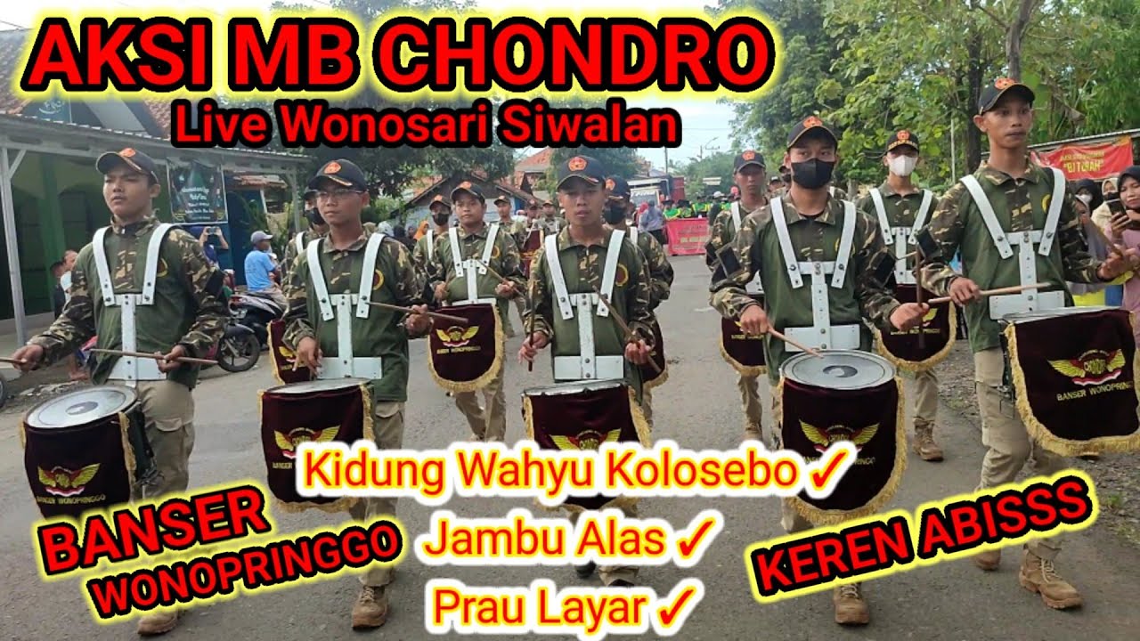 Kidung Wahyu Kolosebo Versi MB CHONDRO || BANSER WONOPRINGGO || LIVE WONOSARI SIWALAN
