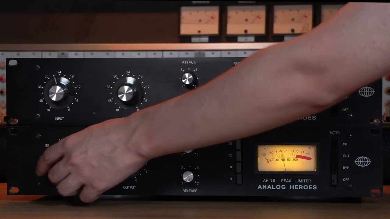 AH76 Audio Test - Stereo Drums
