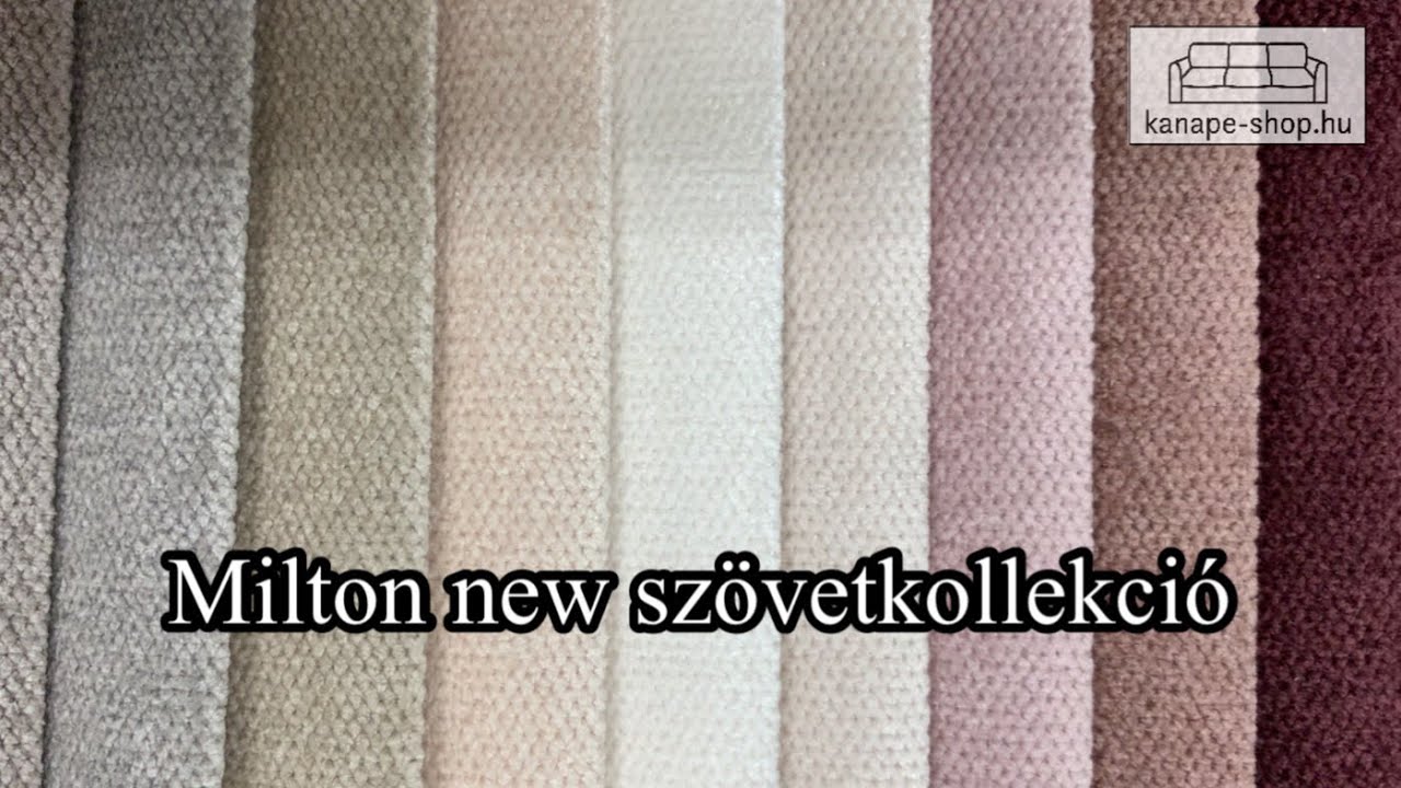 Milton new szövetkollekció