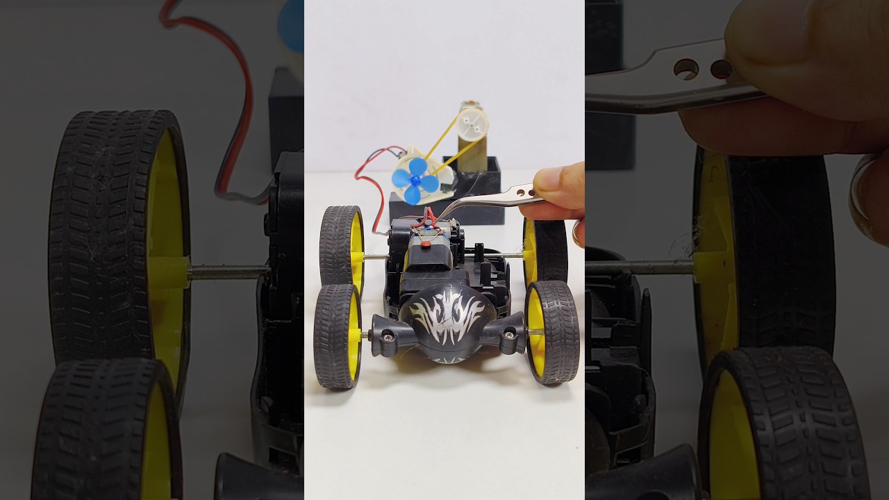 Remote Control Car 🔥/Motor Experiments /RC cars #shorts #motor #Rccar