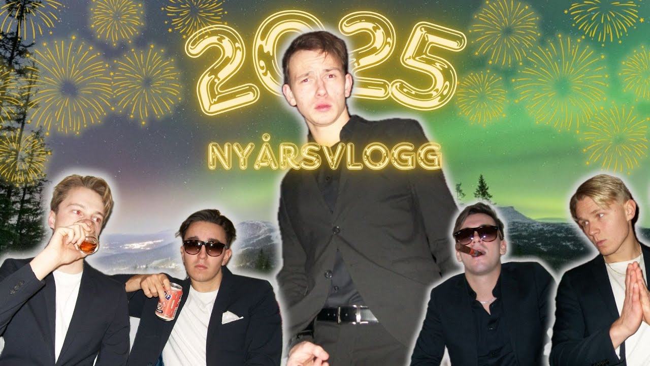 SPÅRAT NYÅR I ÅRE - VLOGG