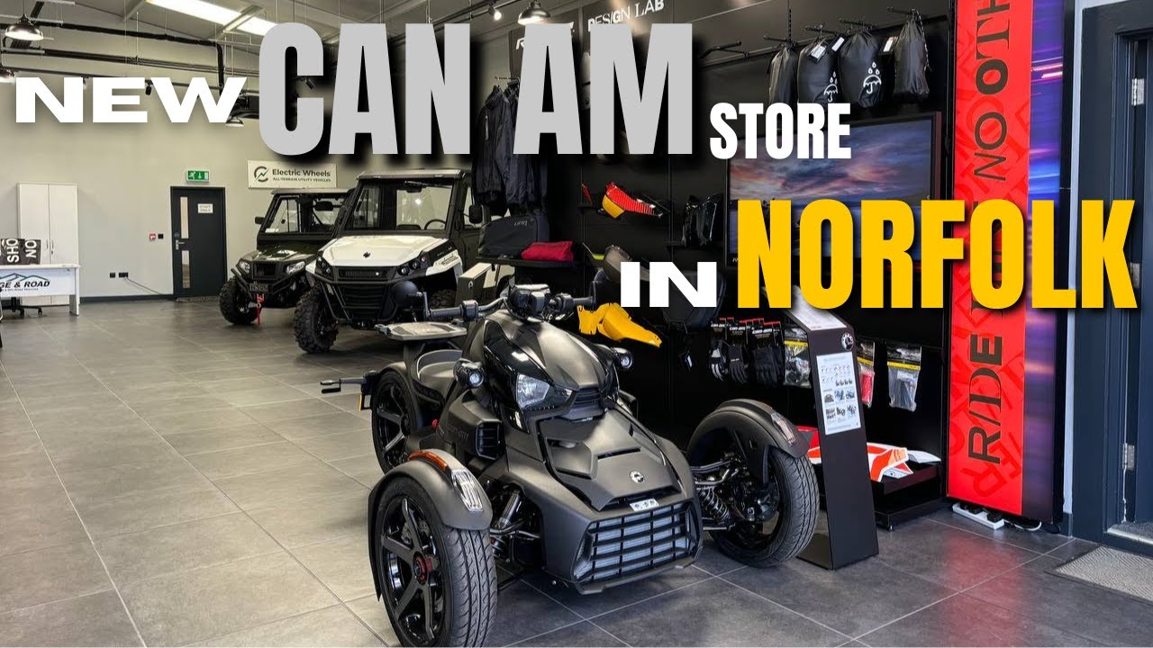 Discover the New Can Am Store in Norfolk, Watton’s Must-Visit BRP Hub Showcase
