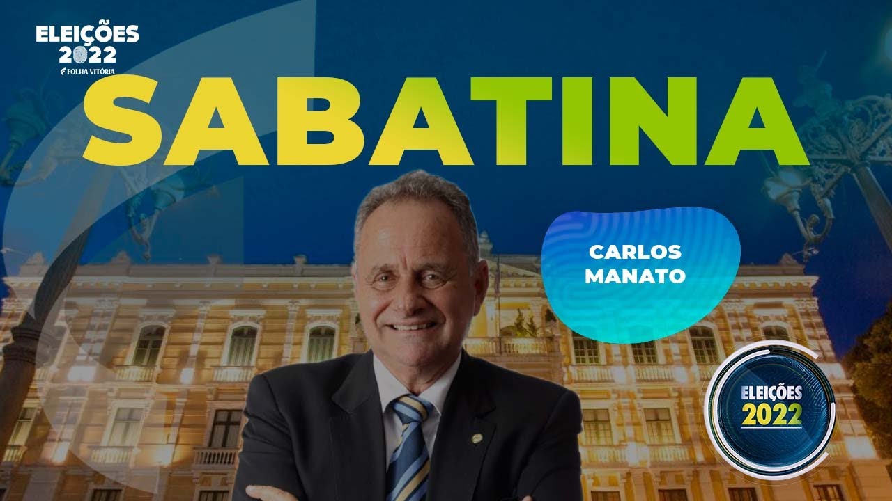Manato participa de sabatina na TV Vitória e no Folha Vitória