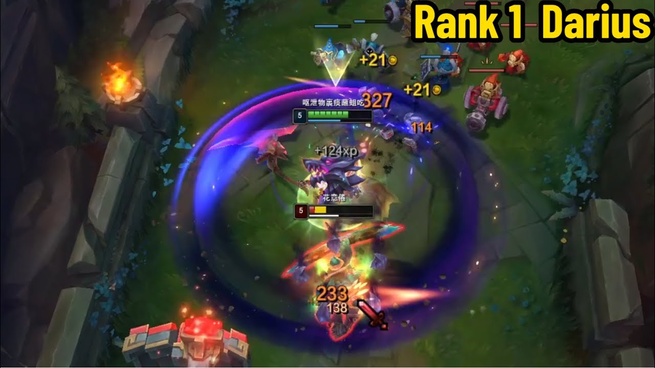 Rank 1 Darius: How Darius Main Destroyed D1 Renekton!
