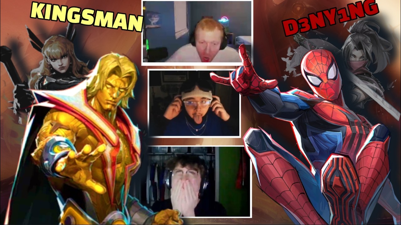 How ME And Kingsman DESTROYED Streamers In A TOURNAMENT (WITH STREAMER REACTIONS) | Marvel Rivals