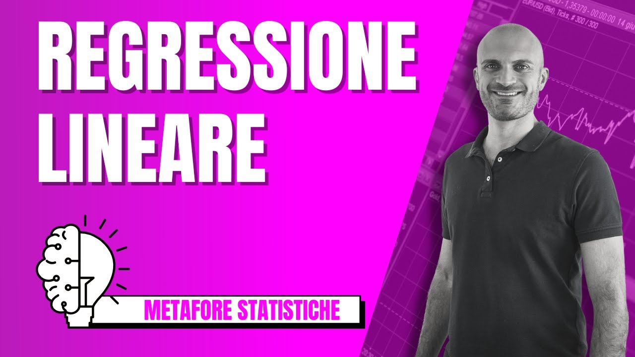 La REGRESSIONE LINEARE spiegata in modo semplice con una metafora!
