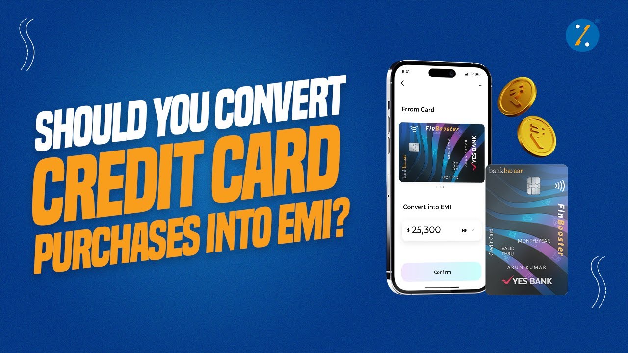 Convert Your Credit Card Purchases into EMIs |  After Purchase EMI vs Merchant EMI | Fees on EMIs