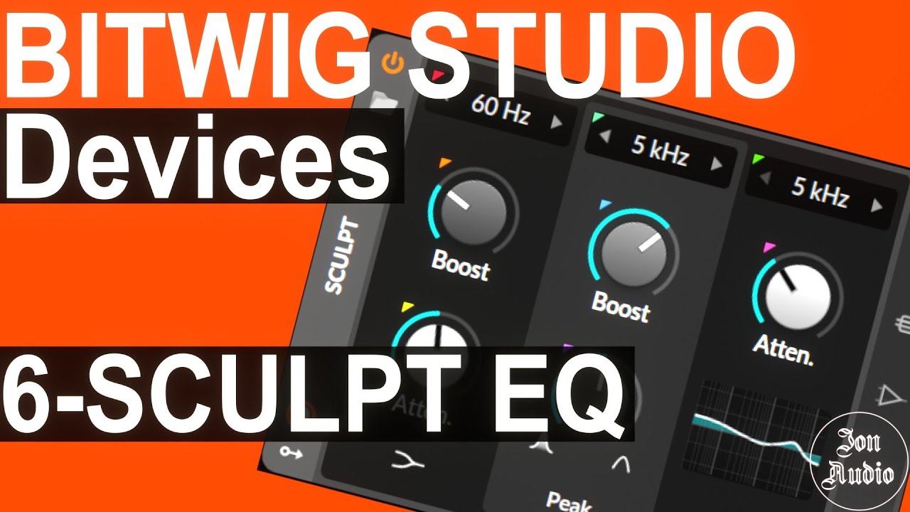 Sculpt EQ Device | Bitwig Studio Tutorial 6