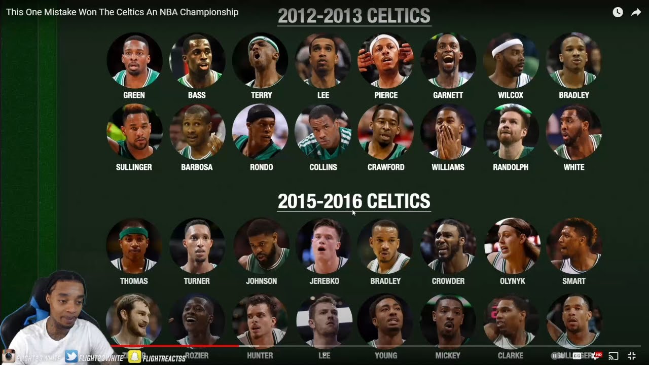 Reacting To This One Mistake Won The Celtics An NBA Championship!