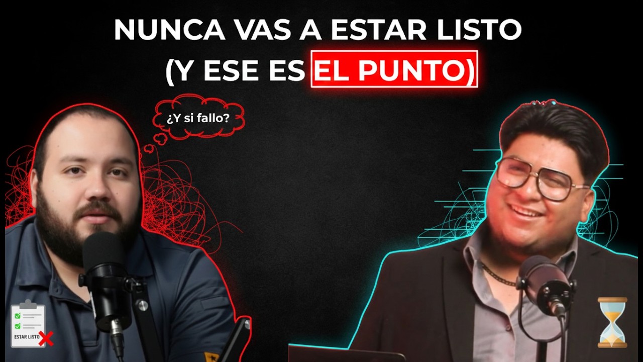 Nunca vas a estar listo (y ese es el punto)