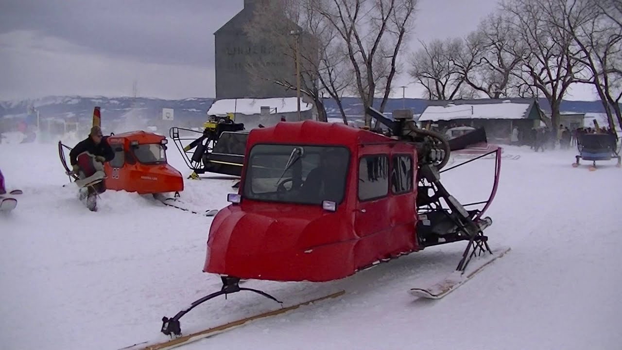 Snow Planes in Tetonia, Idaho 2016