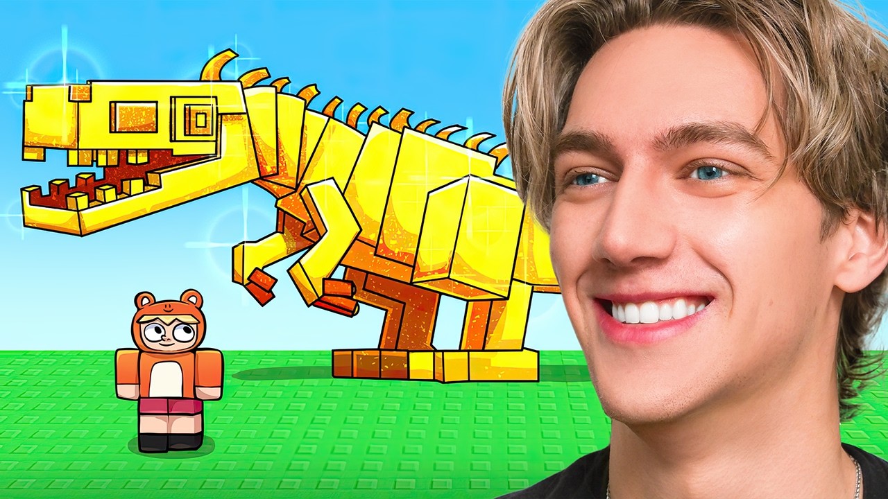 Могу ли я вырастить САМОГО БОЛЬШОГО динозавра в Roblox?