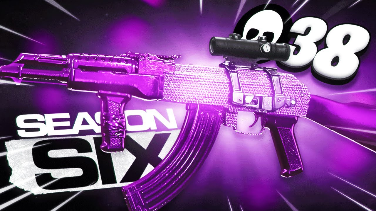 38 KILLS w/ AK47 in SEASON 6! (Best AK47 Class Setup in Warzone)