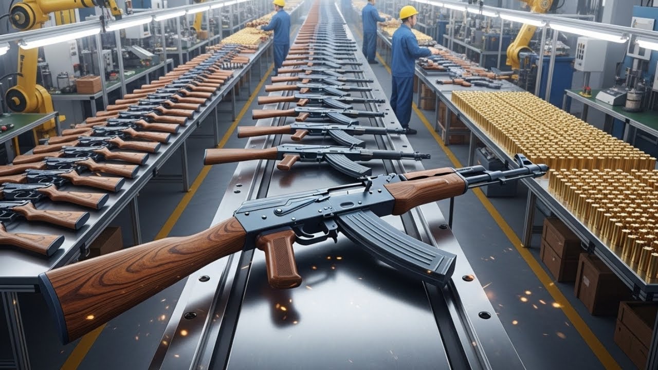 Inside the Factory : Large-Scale Production of Gun & Ammo Models