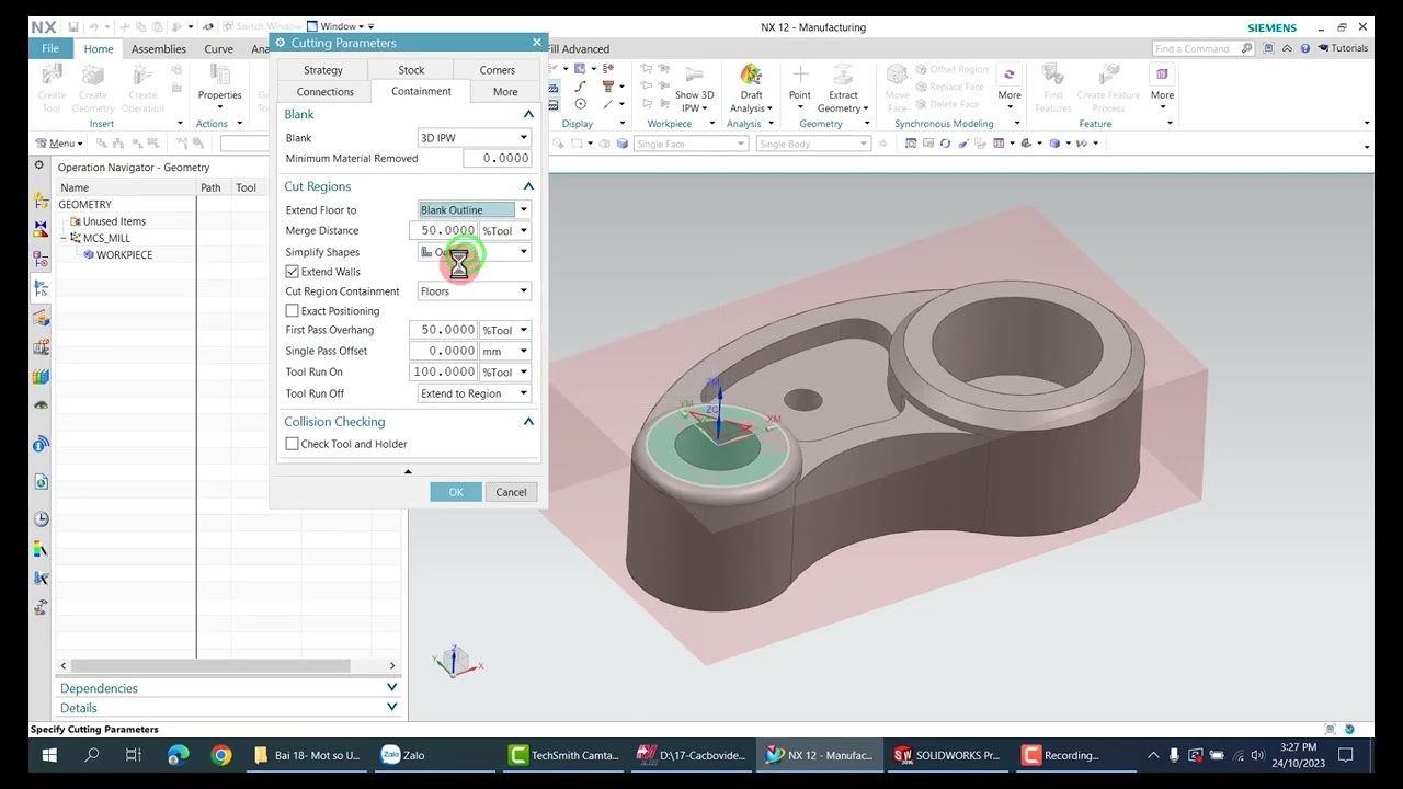 So sánh Mastercam - NX Cam - SolidCam (Bài 18)