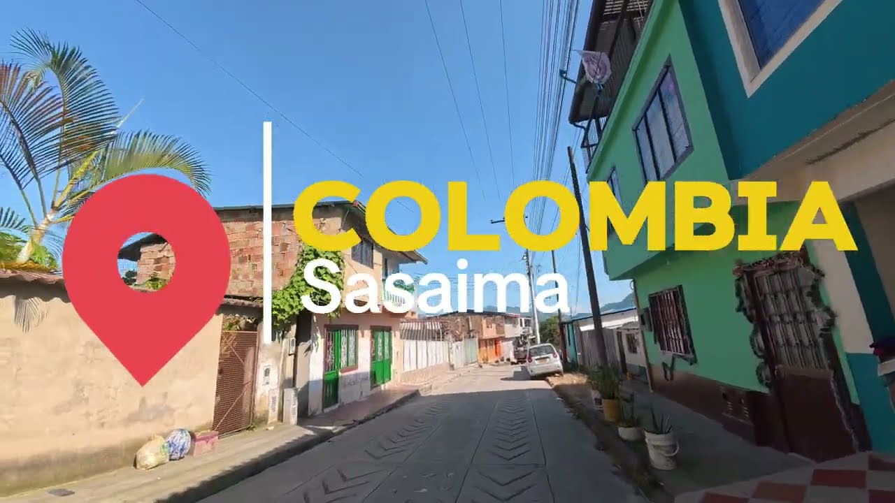 4K Walking Tour of Saisama, Colombia 🇨🇴 | Hidden Gem in the Andes