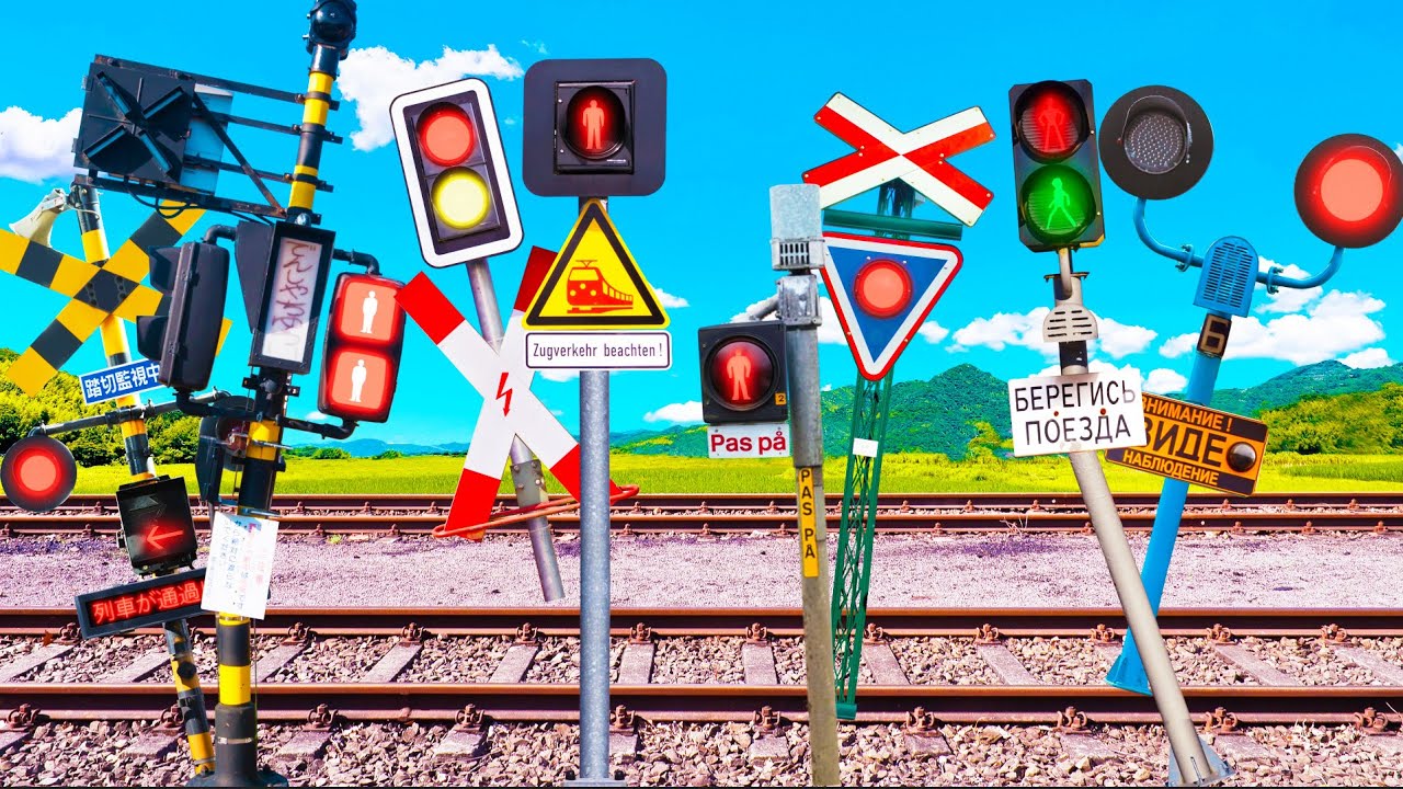 The Slightly Quirky Railroad Crossings Filling in for Work (Bahnübergang)