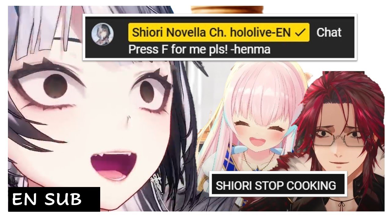 Shiori's Manager In Complete Shambles While Watching This Shiori, Iofi, and Jurard collab [ holoEN ]
