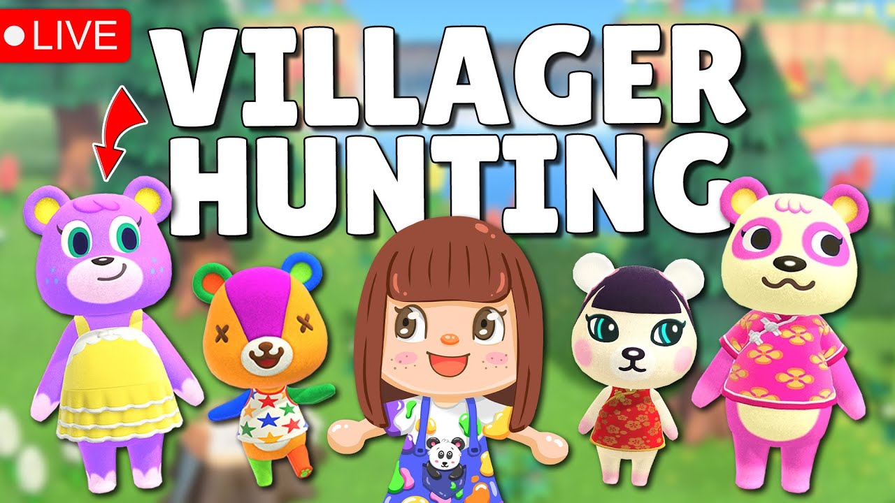 Dreamy Villager Hunting + Island Planning! Purple Overgrown Vibes!