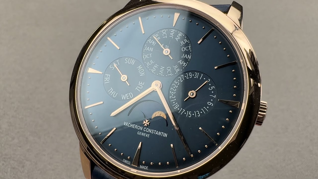 Vacheron Constantin Patrimony Perpetual Calendar Ultra-Thin (43175/000R-B519) -41mm Rose Gold Review