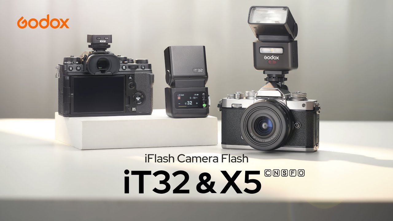 Introducing Godox iT32 iFlash Camera Flash & X5 TTL Wireless Flash Trigger