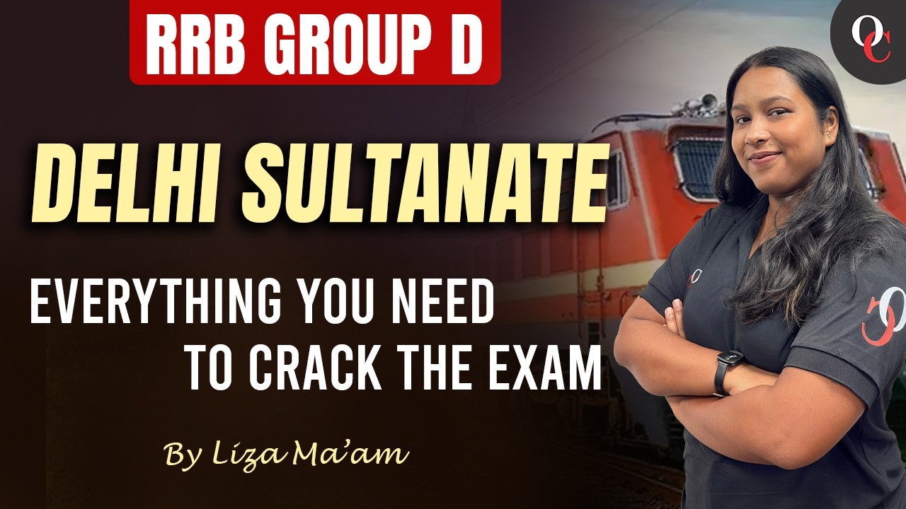 Delhi Sultanate || RRB GROUP D || PRACTICE QUESTIONS || By Liza Ma'am