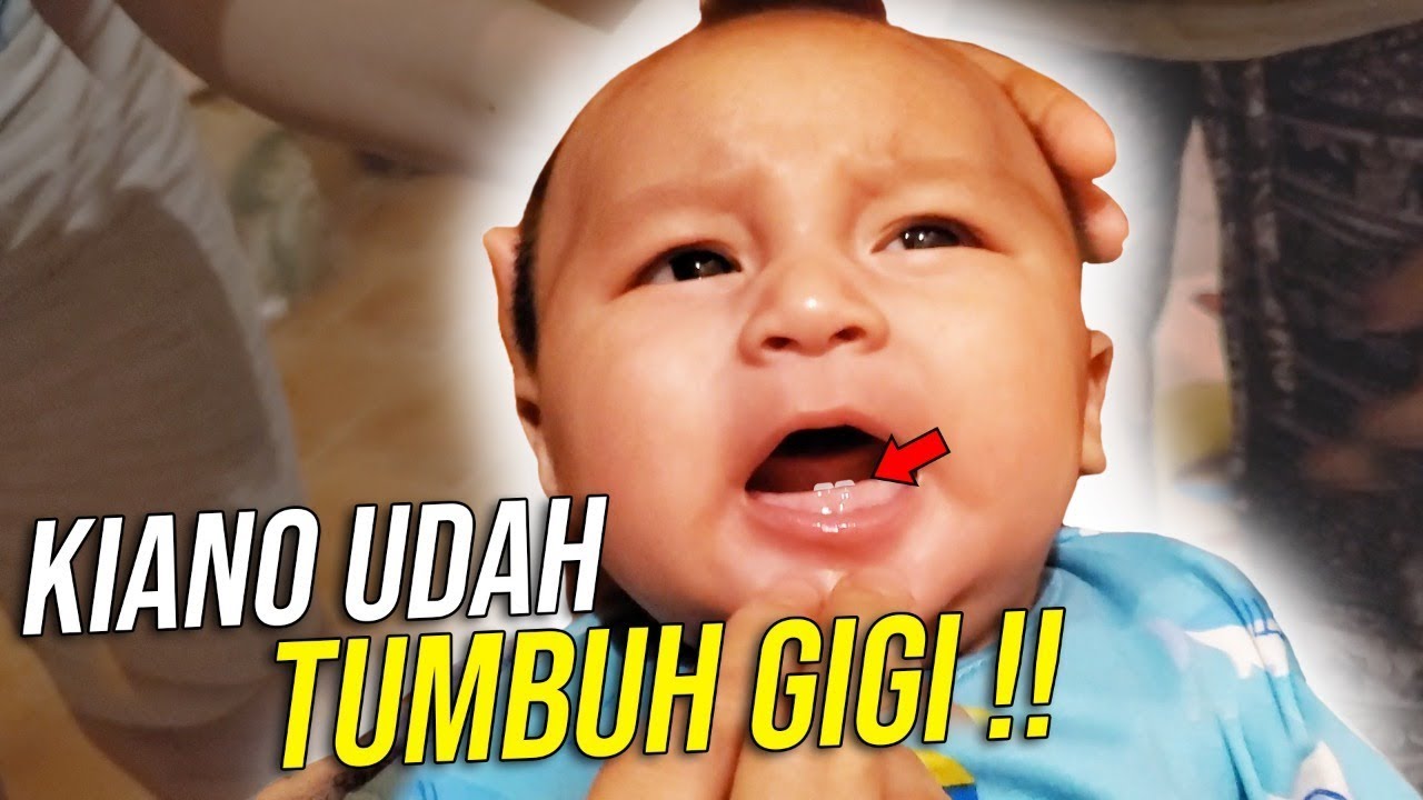 BARU 3 BULAN, GIGI KIANO UDAH TUMBUH !!!