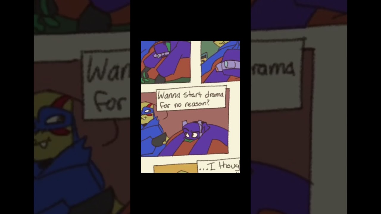 When The Disaster Twins Are Bored&hellip; || ROTTMNT Comic Dub || Credit in Comments! #rottmnt  #comicdub