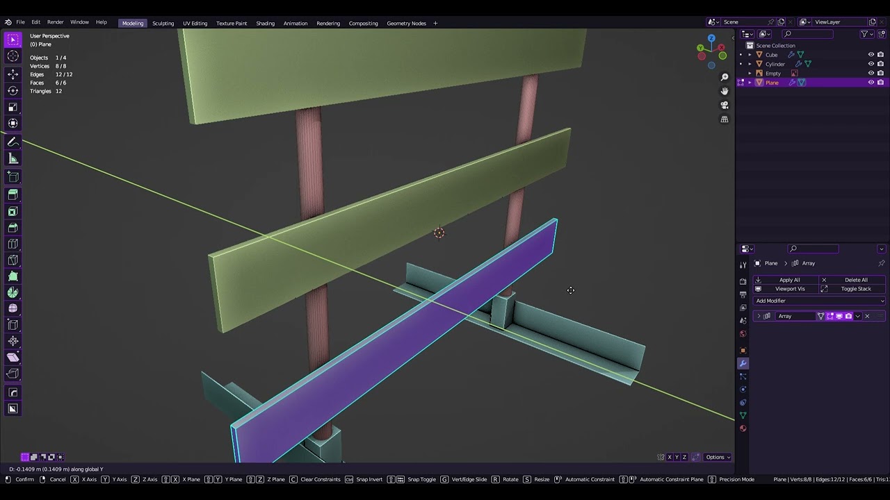 [3] 3D Modeling Midterm Exam | Making Props