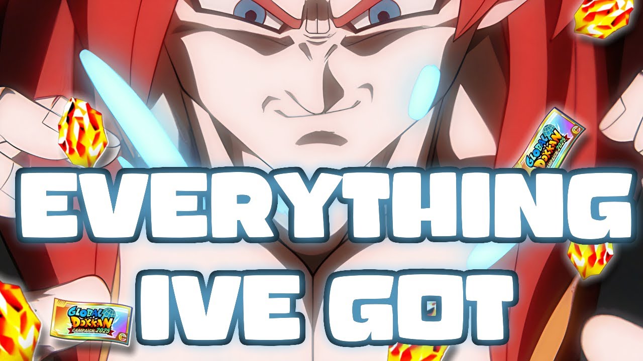 SSJ4 GOGETA SUMMONS Celebrating 3 YEARS Playing Dokkan Battle