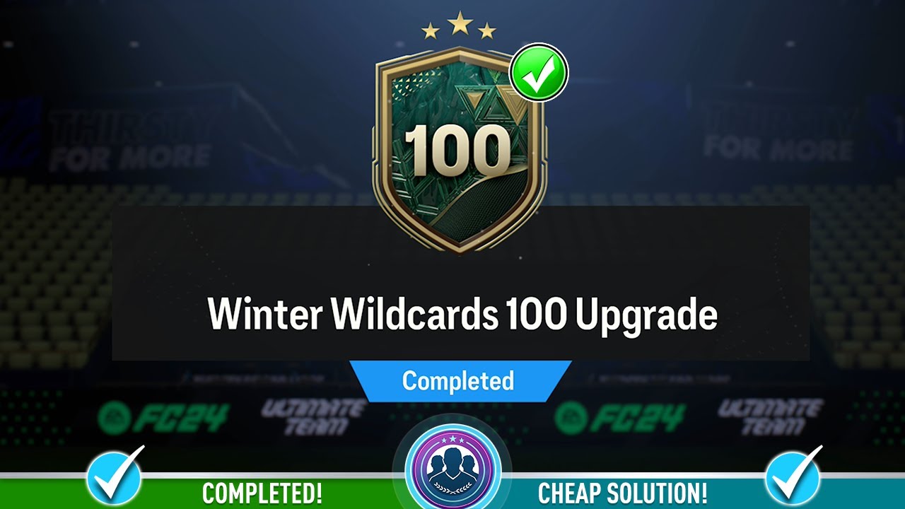 New Winter Wildcards 100 Upgrade SBC Pack Opened! - Cheap Solution & Tips - FC 24 100 Player Pack