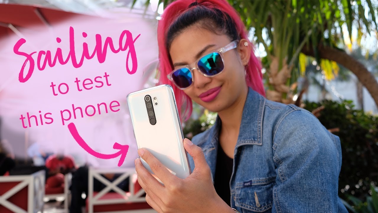 Xiaomi Redmi Note 8 Pro vlog: San Diego sailing with tech Youtubers