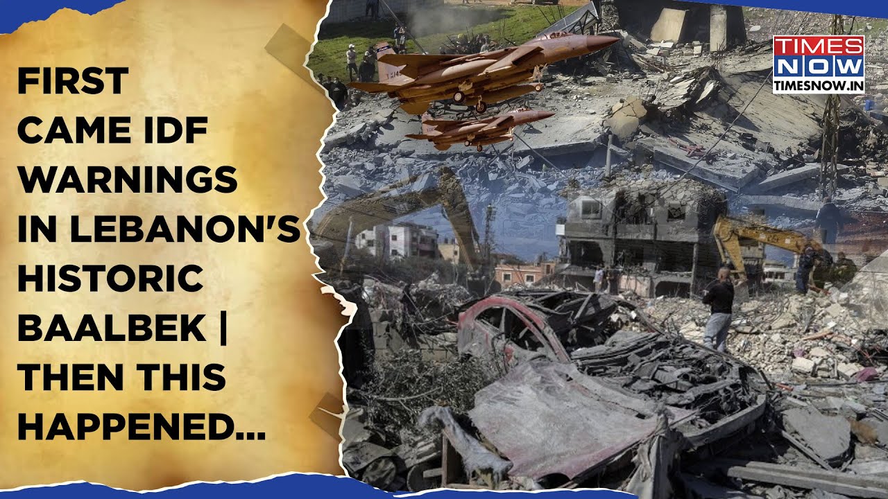 IDF Follows Up Warnings By Pounding Lebanon's Historic Baalbek: Hezbollah Underestimated Israel?