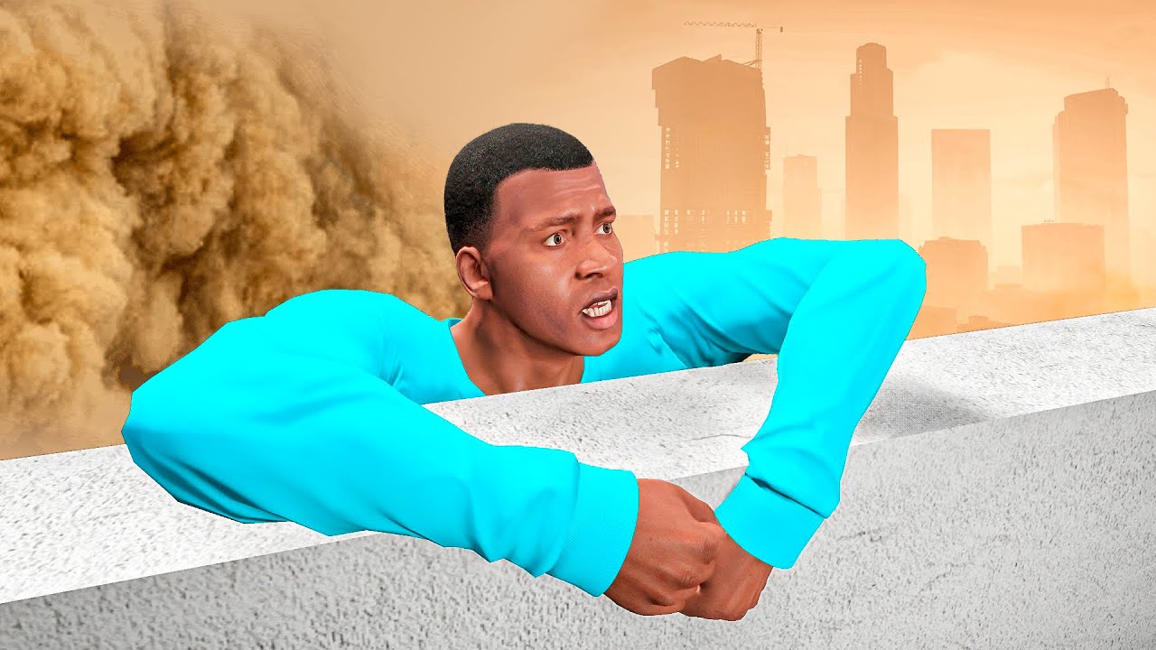 МЕГА ПЕСЧАНАЯ БУРЯ В GTA 5