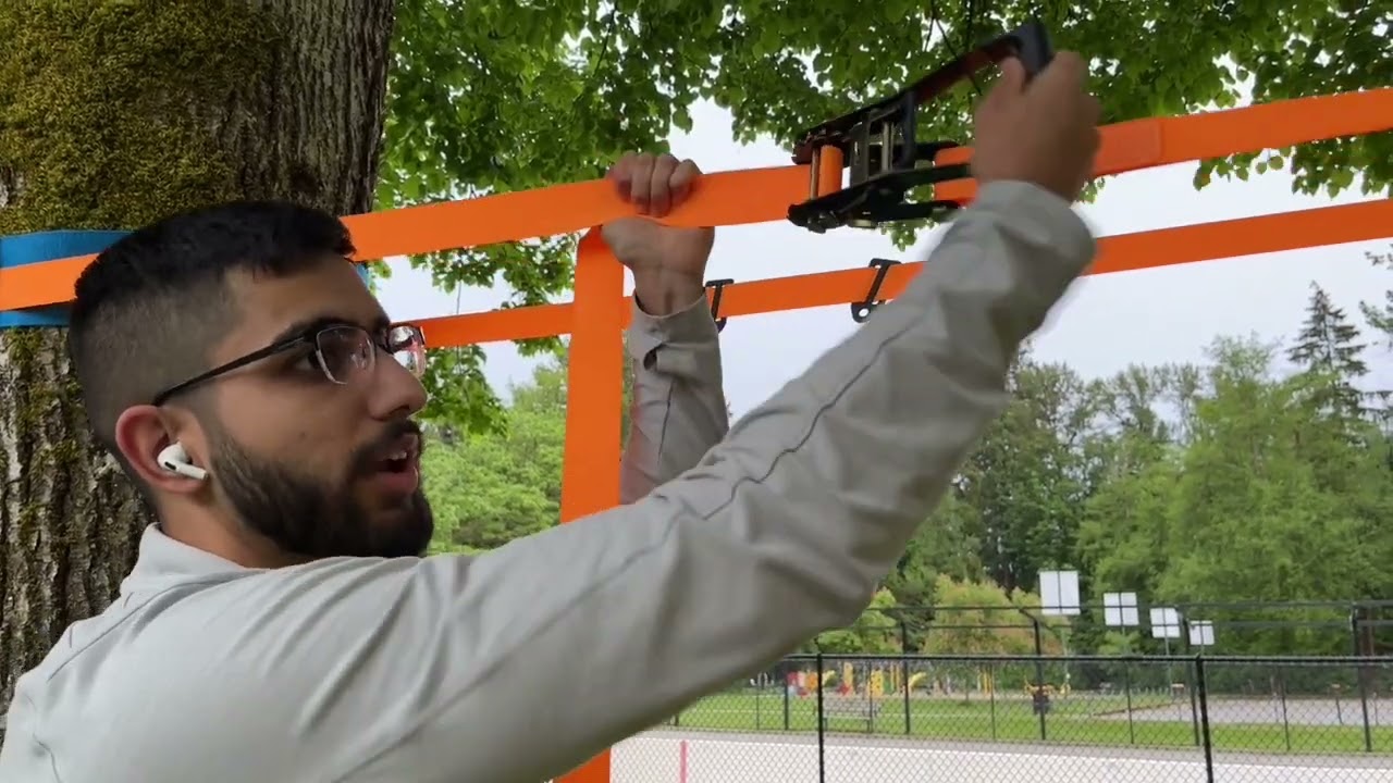 Monkey Line Double Slackline Installation Guide - Hyponix Sporting Goods