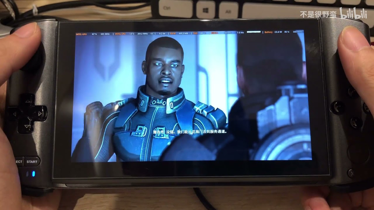 Mass Effect Legendary Edition runs on GPD WIN3