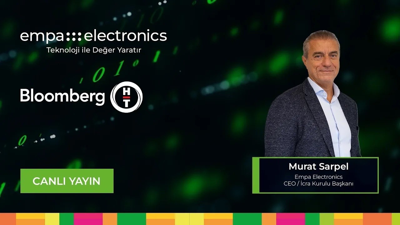 CEO’muz Murat Sarpel,  Bloomberg HT Ekranlarında!