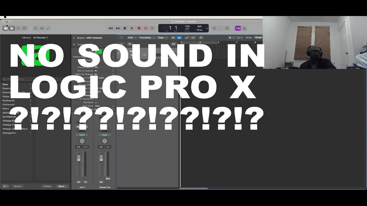 How to fix No Sound in Logic (MIDI Edition)