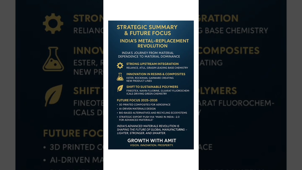 "India’s Metal-Replacement Revolution: How Advanced Materials Powering the Future of Manufacturing"