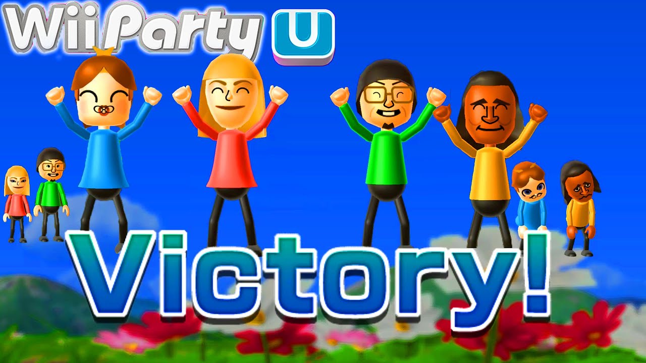 Wii party - Battle of Minigames ( Master CPU ) Baby Daisy vs Gabi vs Shinnosuke vs David