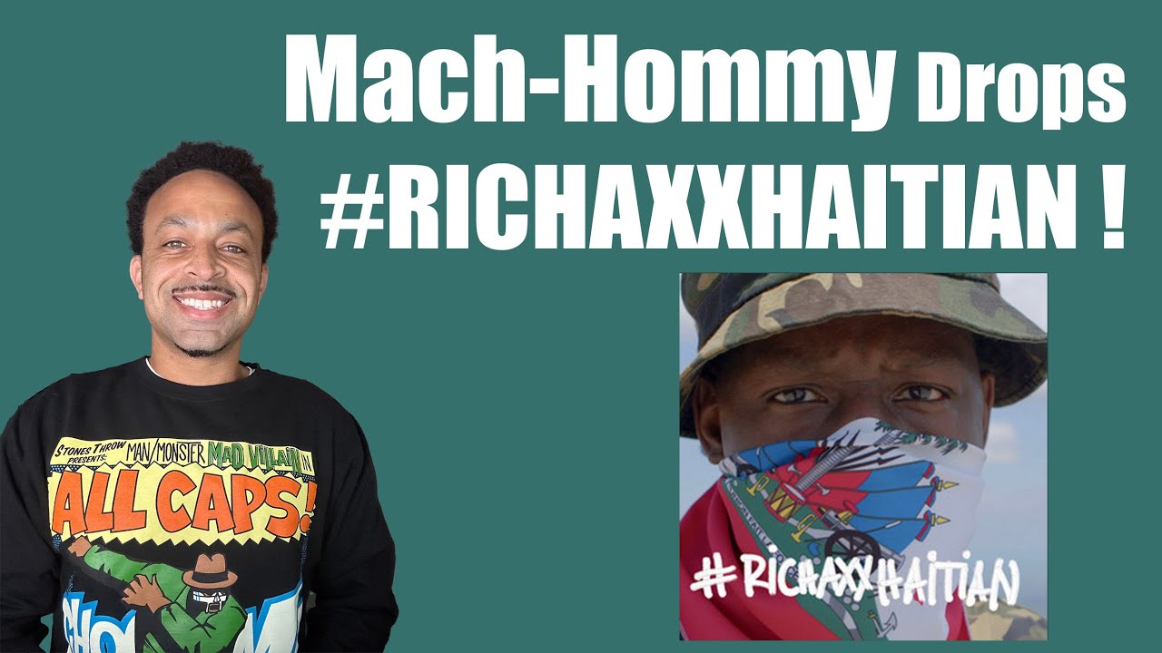 Mach-Hommy Releases #RICHAXXHAITIAN | Who is the Mysterious Mach-Hommy?
