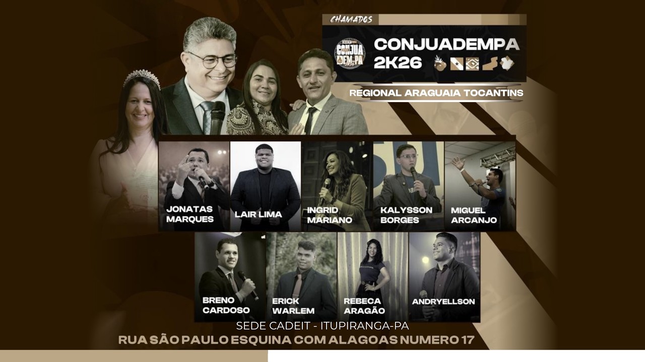 CONJUADEM-PA (REGIONAL ARAGUAINA TOCANTINS) - SEGUNDO DIA -TARDE