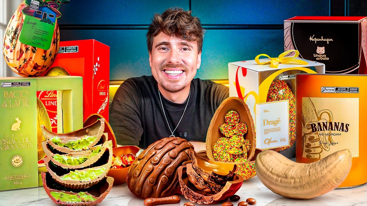 Comprei os Ovos de P&aacute;scoa Mais Caros do Mercado 2026