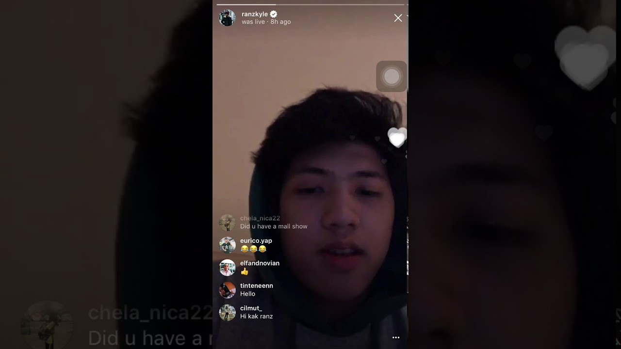 Ranz Kyle Live On Instagram 2017 ( Tell Us About They New Song “ You can do it “